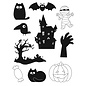 Clearstamps halloween 18x14cm