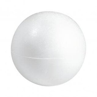 Isomo - Styropor ballen, 2 halve schalen, 15 cm ø