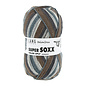 SUPER SOXX COLOR 6-draad 0433 grijs- bad 2376 - 150g.