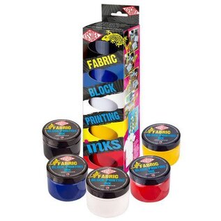 Essdee Fabric paint 5 pack Primary 5 x 150ml