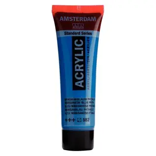 Amsterdam acrylverf 20ml Mangaanblauw Phtalo 582