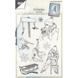 Joy! Crafts Clearstempel - Winterfun 105x148 mm