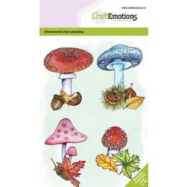 clearstamps A6 - Paddenstoelen