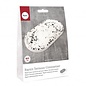 Raysin Terrazzo onderzetter, voor 1 onderzetter 17,8x9,5x1,3cm