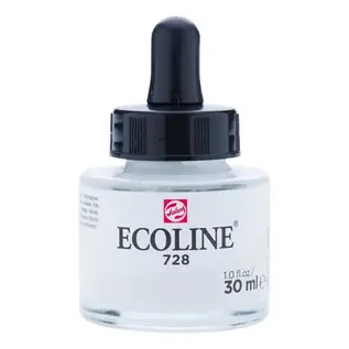 ECOLINE Vloeibare Waterverf Fles 30 ml Warmgrijs Licht 728