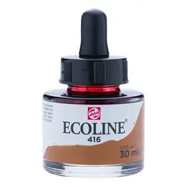 ECOLINE Vloeibare Waterverf Fles 30 ml Sepia 416