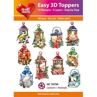 Easy 3D set Lantern & Animals