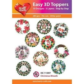 Easy 3D Designs pakket Christmas Wreath