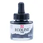 ECOLINE Vloeibare Waterverf Fles 30 ml Zwart 700