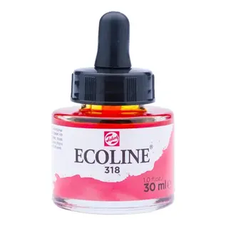 ECOLINE Vloeibare Waterverf Fles 30 ml Karmijn 318