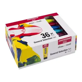 AMSTERDAM Standard Series acrylverf algemene selectie set | 36 × 20 ml