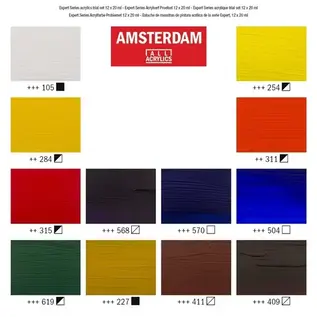 AMSTERDAM Expert Series acrylverf proefset | 12 x 20 ml