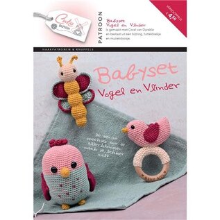 Patronenboekje Babyset Vogel en Vlinder