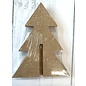 Houten Kerstboom 3D 6mm 10x13cm