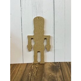 Houten figuur Notenkraker hanger 6mm 7x15cm