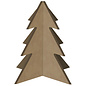 Kerstboom 3D - 6mm - 25x28cm