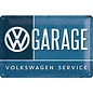 Wandbord – VW Garage Volkswagen Service - 20x30 cm