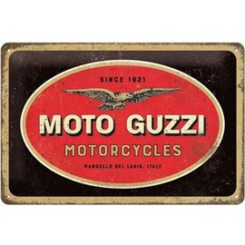 Wandbord - Moto guzzi motorcycles 30 cm x 20 cm