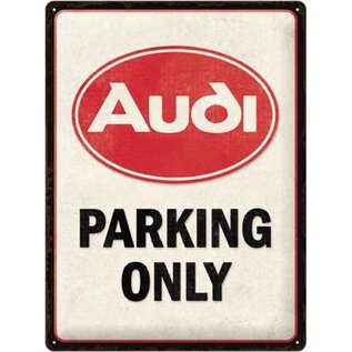 Wandbord - Audi - Parking Only