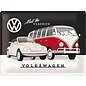 Volkswagen Meet The Classics - Metalen Wandplaat