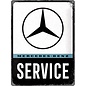 Wandbord - Mercedes Benz Service 30x40 cm