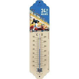 thermometer 24h Le Mans - Racing poster blue