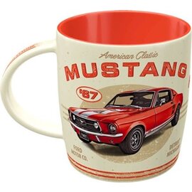 Tas - Mug Ford Mustang - GT 1967 Red