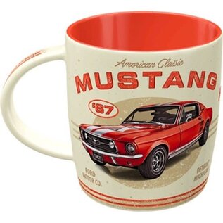 Tas - Mug Ford Mustang - GT 1967 Red