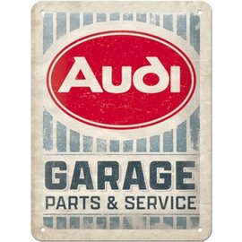 Wandbord - Audi - Garage Parts & Service