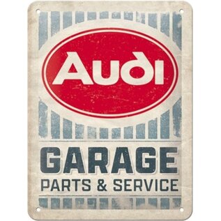 Wandbord - Audi - Garage Parts & Service