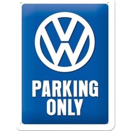 Volkswagen Parking Only - Metalen Wandbord