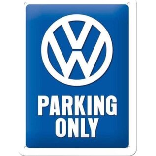 Volkswagen Parking Only - Metalen Wandbord