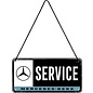 Wandbord - Mercedes Service