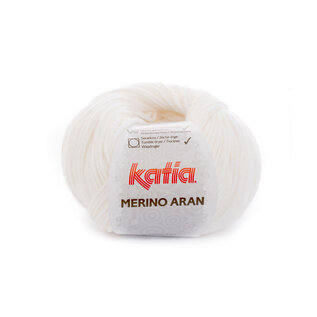 MERINO ARAN 1 wit bad 67198