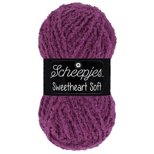 Scheepjes Sweetheart Soft 014 paars bad 8120 100g.