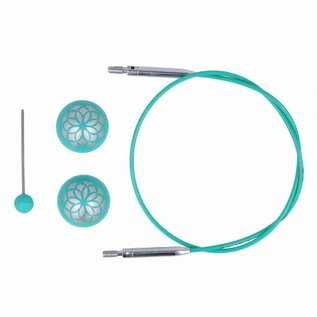 KnitPro Swivel 360° Ver. kabel voor 40-150cm naald