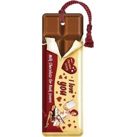 Boekenlegger I Love You Chocolate 5x15cm