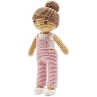 Hardicraft Haakpakket Meisje Roos 23 cm