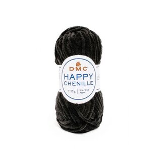 DMC Happy Chenille 15g 22 zwart bad BT108