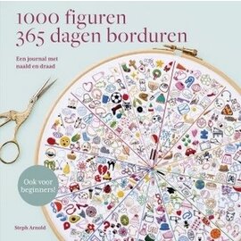 Kosmos Boek - 1000 figuren 365 dagen borduren Arnold