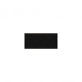 Satijnlint, 3 mm, ZB-rol à 10 m, zwart