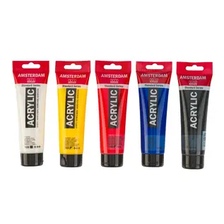 AMSTERDAM Standard Series acrylverf mengset | 5 x 120 ml