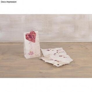 Papier-blokbodemzak, 10x24x6cm, 80g/m², ZB-zak 25st., wit