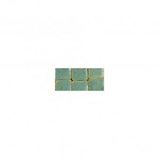 Mozaïek-Ceramica Mini, 5x5x3 mm, geglaceerd, doosje à ca. 110 st./10 g, turquoise
