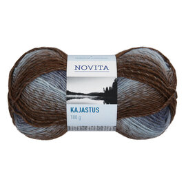 NOVITA KAJASTUS 872 Blauw-bruin bad 1172 100gr.