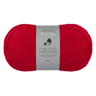 NOVITA 7 VELJESTA - 7 BROTHERS 549 rood bad 4744 100gr.