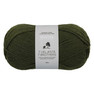 NOVITA 7 VELJESTA - 7 BROTHERS 391 groen bad 4677 100gr.