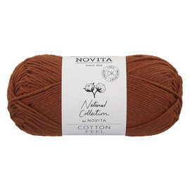 NOVITA COTTON FEEL 611 bruin bad 002 50gr.