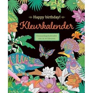 Happy birthday! Kleurkalender