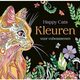 Happy cats - Kleuren voor volwassenen